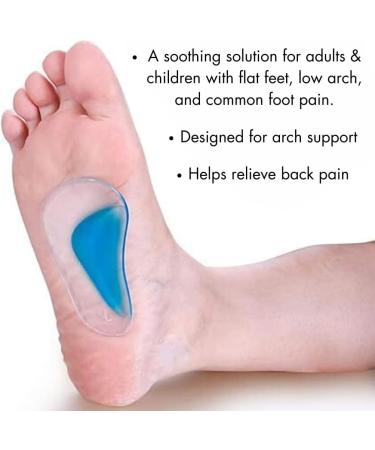 Orthopedic Arch Support Insoles for Kids (5-12 Years) - Flat Foot Correction & Cushion Inserts - Ships from USA (2-Pack - Buy Online on GoSupps.com