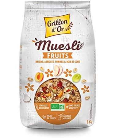 Golden Cricket - Fruit Muesli 1kg - Sold per unit - Buy Online on GoSupps.com