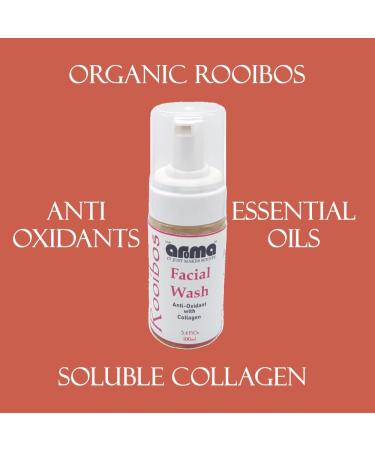 Rooibos Antioxidant Face Wash | Hydrating & Non-Irritating for Sensitive Skin | 4 fl Oz - Gentle Face & Body Wash - Buy Online on GoSupps.com