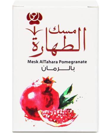 Mesk Al Tahara Pomegranate And Gift White Musk Pure Arabian Oil Perfume Body Fragrance for Long-Lasting Freshnes and Elegance Pomegranate And Gift White Musk AlTahara 1Bottle 6ml  - Buy Online on GoSupps.com