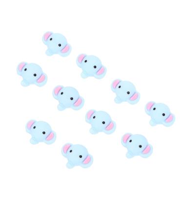 10St nail art accessories animal resin resilient flatback dry flowers for nail art mini animal resin charm diy-kits nail gem stone animal trailer made of resin nail gem jewelry 3d homemade