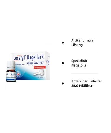 Galderma Loceryl Nail Polish - 2.5ml Anti-Fungal Treatment | International Shipping Available - Buy Online on GoSupps.com