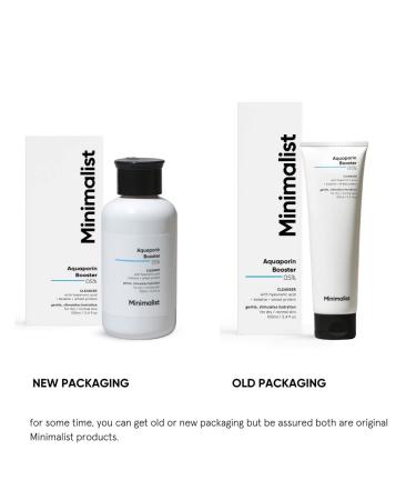 M.ini malis t 5% Aquaporin Booster Face Wash - Hydrating Sulphate-Free Cleanser for Dry Skin | Hyaluronic Acid | 100 ml | Ideal for Men & Women - International Shipping Available - Buy Online on GoSupps.com