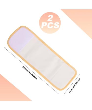Reusable 2nd Castor Oil Pack for Feet | Flannel Towel & Climbing Strips | International Shipping - Buy Online on GoSupps.com