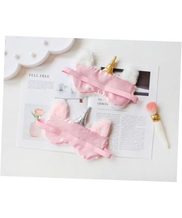 FRCOLOR 2pcs Cartoon Eye Masks & Lace Gloves - Plush Sleeping Eye Covers & Night Blindfolds for Parties | Sweet Work Clothing - Buy Online on GoSupps.com