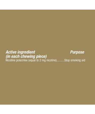 GoodSense Nicotine Polacrilex 2 mg Mint Flavor Gum - 110 Count Stop Smoking Aid - Buy Online on GoSupps.com