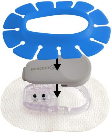 Blue G6 Shield for Dexcom Over Patches | Reusable & Washable Diabetic Accessory - Buy Online on GoSupps.com