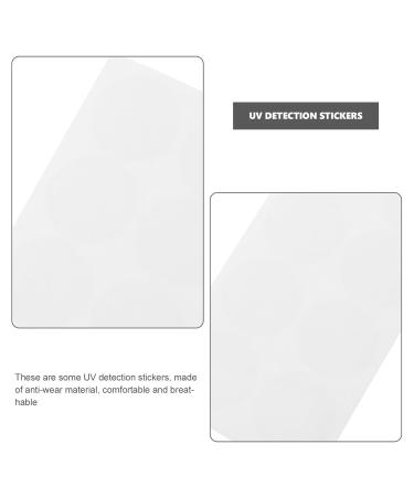 UPKOCH UV Detection Stickers - 10 Sheets for Sunscreen Reminder & UV Testing Patches | UV Reapply Stickers for Safe Sun Protection - Buy Online on GoSupps.com