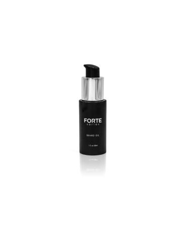 Premium Beard Oil with Hydrating Oils and Vitamin E for Soft Healthy Facial Hair Black