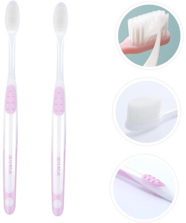 Ultechnovo 2-Pack Pregnancy Toothbrushes | Gentle Oral Care for Pregnant Women | Gum Care & Nursing Brushes - Buy Online on GoSupps.com