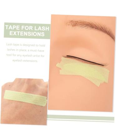 MAGICLULU 1 Roll Non-woven Fabric Eyelash Tape for Lash Extensions Adhesive Eyelash Tape Lash Extension Supplies Lash Supplies Green Lash Tape Makeup Artist Must Haves Breathable 5.5x1.2cm Green 2 - Buy Online on GoSupps.com