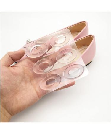 Buy 6 Sheets Clear Oval Gel Foot Eye Rings - Silicone Callus Cushion & Self-Adhesive Heel Stickers for Corn Pads & Toe Protection | International Shipping - Buy Online on GoSupps.com