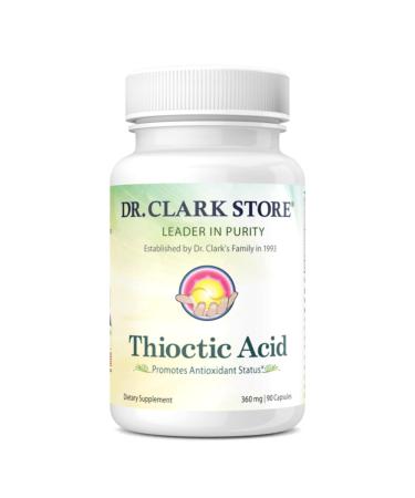 Dr. Clark Thioctic Acid Supplement 360mg 90 Capsules