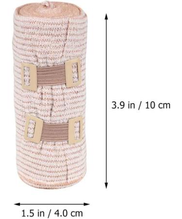 Beaupretty Striped Leg Wraps & Ankle Sports Tape - Athletic Knee Wraps Compression Strap with Aluminum Buckle Non-Stick 10x4cm - International Shipping Available - Buy Online on GoSupps.com