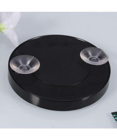 Heallily 7.5cm 5X Magnifying Wall Mirror with Suction Cups - Black - Buy Online on GoSupps.com