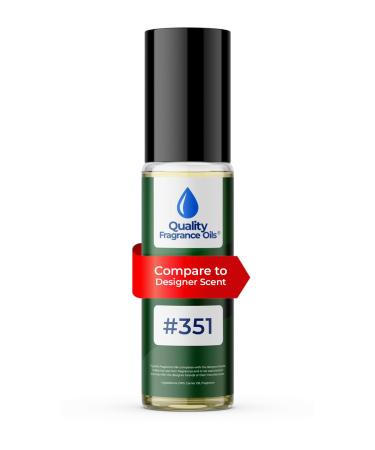 Quality Fragrance Oils' Impression #351 Inspired by L. Labo Sant. 33 (10ml Roll On) Perfume Cologne Sant. 33 Impression #351 0.34 Fl Oz (Pack of 1)