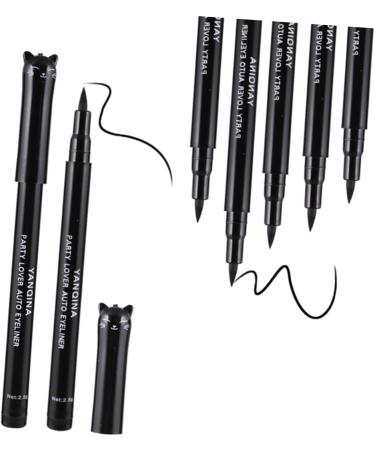 FOMIYES 2pcs Waterproof Eyeliner Pencil Makeup Eyeline Pencil Three-dimensional Liquid Eyeliner 1 count (Pack of 1) Blackx2pcs - Buy Online on GoSupps.com