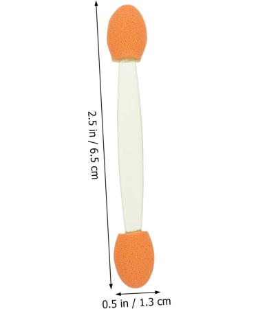 FRCOLOR 800 Pcs Double Ended Eyeshadow Brush Makeup Brush Latex Sponge Smudger Cosmetic Disposable 6.5x1.3cmx8pcs Greenx8pcs - Buy Online on GoSupps.com