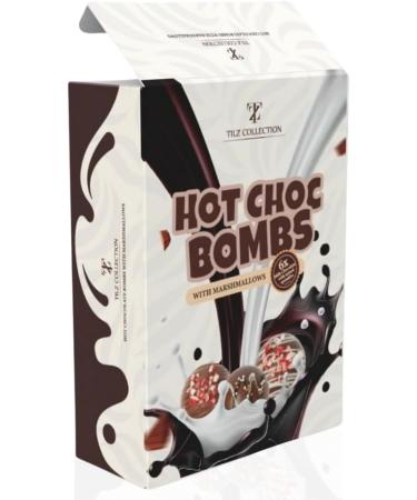 Hot Chocolate Bomb - 6 Flavoured Hot Chocolate Bombs with Marshmallow - Luxury Hot Chocolate Gift Set - Christmas Hot Chocolate Set for Kids and Adult - Christmas Stocking Filler - Buy Online on GoSupps.com