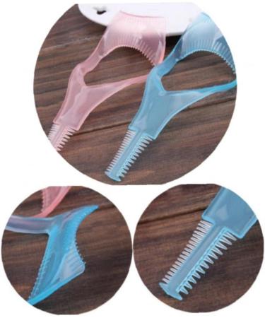 Guide De L'applicateur De Mascara Outil De Cils 3 En 1 Mascara Bouclier Pour Un Outil Cosm tique De Maquillage Pour Femme Filles Bleu - Buy Online on GoSupps.com