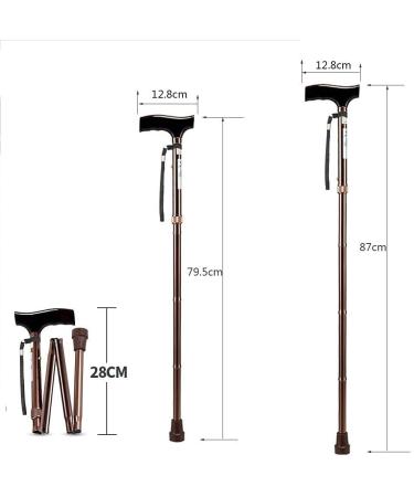 Canes Foldable Lightweight Walking Stick Retractable Adjustable Light Aluminum Walking Aid Portable Non Slip Walking Aid for Men and Women Star of Light - Buy Online on GoSupps.com