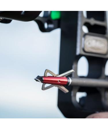 RAGE Chisel Tip 2 Blade Broadhead 100 Grain with Shock Collar Technology - Red (3 Pack) | Model 65100 - Buy Online on GoSupps.com
