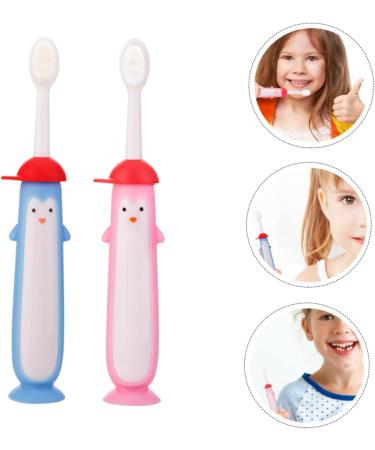 Minkissy 4-Piece Baby Toothbrush Set | Mouth Cleaning & Massage Training Brushes | Essential Childcare Products for Travel & Home - Buy Online on GoSupps.com