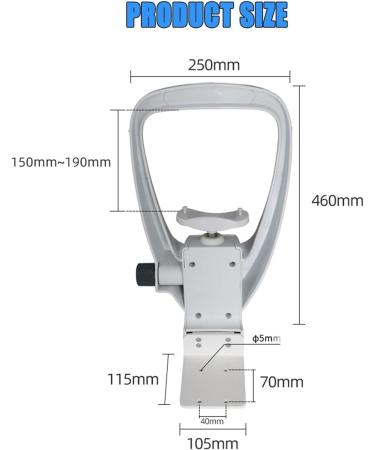 Buy DPLXFPP Optometriever Accessories for Vision Support - Forehead & Chin Lifting Devices Refractometer Rest | International Shipping Available - Buy Online on GoSupps.com