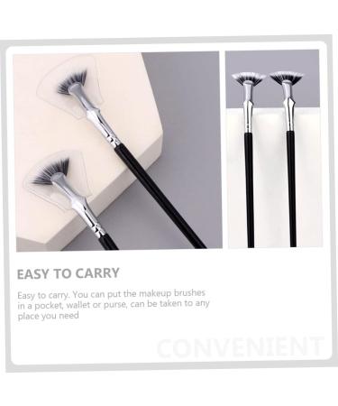 8 Pieces Folding Angle Eyelash Brush Eyebrow Brush Woman Accessories for Teenage Girls Makeup Brush Salon Tools Eyelash Applicator Sector Eyebrow Brush Accessories - Buy Online on GoSupps.com