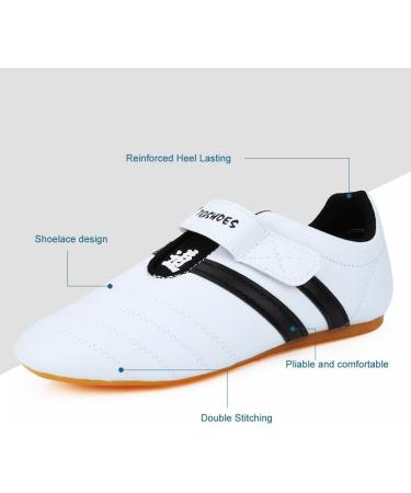 VGEBY Taekwondo Shoes - Unisex Martial Arts Sneakers for Boxing, Kung Fu, Karate & Taichi | Size 34 - Buy Online on GoSupps.com