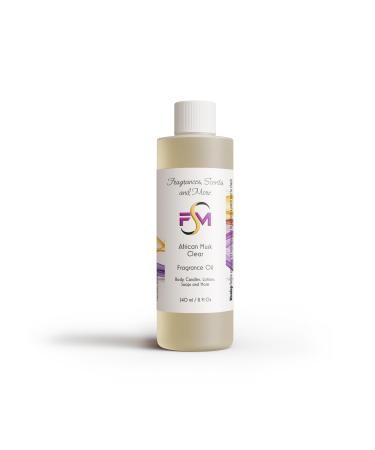 Fragrances Scents and More African Musk Clear Fragrance Oil - 8 Fl Oz Plastic Bottle (240ml)