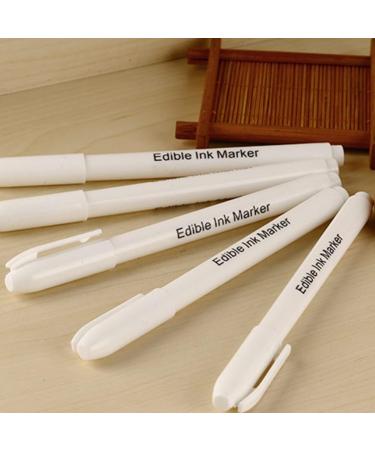 UPKOCH Fondant Assist Tool Baking Pigment Pen Painting Chocolate Pens Gummy Pencils Paintbrush Cookies Cake Marker Pen Gumdrops Crackers Baking Pen Plastic White Baking Supplies Pen - Buy Online on GoSupps.com