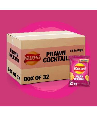 Walkers Baked Prawn Cocktail Case of 32x37.5G