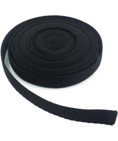 Bluemoona Black Polypropylene Webbing Belt Strap Buckle - 12MM | 1/2 Inch - Buy Online on GoSupps.com