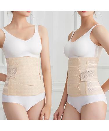 WANYI 4-Patch Postpartum Belly Band XXL Beige | C-Section Recovery Belt for Postnatal Shapewear - Buy Online on GoSupps.com