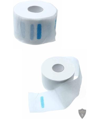 Hairlich Barbershop Hairdressing Collars for Protection Against Hair Hygienic Neck Protection Disposable Crepe Paper for Neck Hairdressing Supplies Neck Paper 1 Rod - 5 Rolls 500 Sheets - Buy Online on GoSupps.com