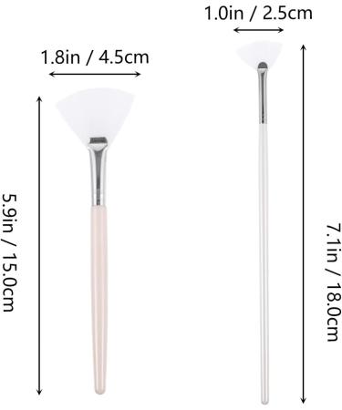 KALLORY Body Butter 2pcs Beauty Makeup Brush Tools Facial Mud Mask Bristle Brush Revitalizing Essence Liquid - Buy Online on GoSupps.com