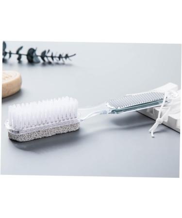 minkissy 4 1 Feet Scrubber Dead Skin Metal Scraper Nail Scraper Foot Pumice Stone Heel Pumice Stones Metal Scrubber Pumice Stone for Feet Stain Removal Fingernail Kit Bristles Smooth - Buy Online on GoSupps.com