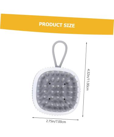Beaupretty 15-Stk Shampoo Brush - Silicone Body Peeling & Scalp Cleaning Brush for Babies Kids & Adults | Bathing Massage Device - Buy Online on GoSupps.com