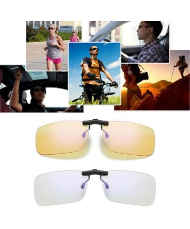SagaSave Anti Blue Light Filtering Clip-On Glasses for Computer & Gaming | Fashionable Reading Glasses - Buy Online on GoSupps.com