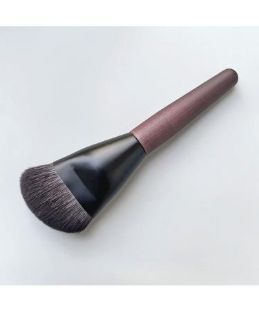 Styling Foundation Brush Contour Goat Hair Multifunctional Concealer Makeup Brush Beauty Tools (Color : Rosso)