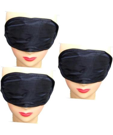 minkissy 30 Pi ces Masque pour les yeux voyage travel black cache yeux lastiques journey patch yeux bande caoutchouc eye patch lenoir masque de sommeil Visage bandeau cadeau Masque facial mediumx3pcs noirx3pcs - Buy Online on GoSupps.com