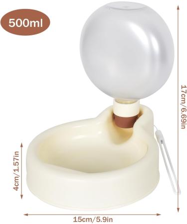 500ml Dog Drinking Bottle - Foldable Water Bottle for Pets | Portable Water Bowl on the Go - Buy Online on GoSupps.com