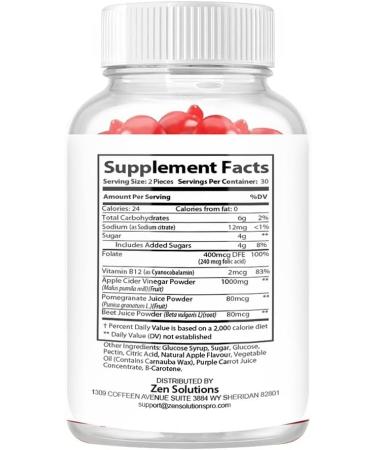 Nutradash Supreme Keto ACV Gummies - Extra Strength Formula (60 Gummies) - 1 Month Supply - Buy Online on GoSupps.com