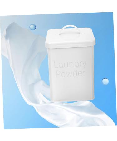 NOLITOY 2 Sets Washing Storage Bucket Laundry Room Organization and Storage Bin Wrought Iron White - Buy Online on GoSupps.com