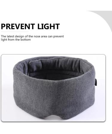 FOMIYES Soft Blindfold Sleep Eye Patch - Comfortable Eye Pillow & Mask for Kids - Travel-friendly Grey Sleep Shade Cover - Buy Online on GoSupps.com