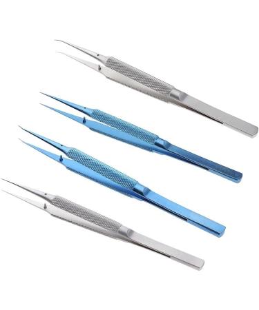 Jojomi Surgical Tweezers for Hair - Precision Curved Titanium Alloy Tweezers for Hair Removal (Non-Magnetic) - Buy Online on GoSupps.com