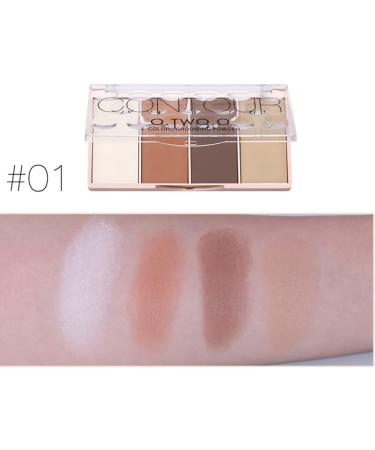 dijuidy Facial contour Care Foundation Powder Blusher Longlasting makeup Contouring Cosmetics Accessories Professional Type 1 - Buy Online on GoSupps.com