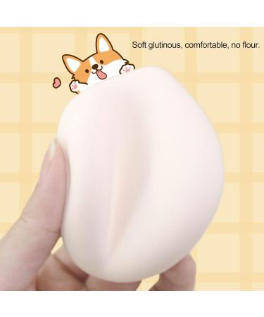 Frogued 4 pcs Makeup Puffs Soft High Elasticity Quick Rebound Cartoon Pattern Hard to Eat Powder Fit Well Foundation Powder Sponge Puffs Beauty Tool ABCD - Buy Online on GoSupps.com