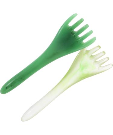 FOMIYES 10 STK Hair Comb & Foot Massage Device | Scalp Massager Tool for Body Relaxation & Hammassage Gua Sha Comb - Buy Online on GoSupps.com